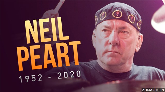Rush Drummer Neil Peart Has Died