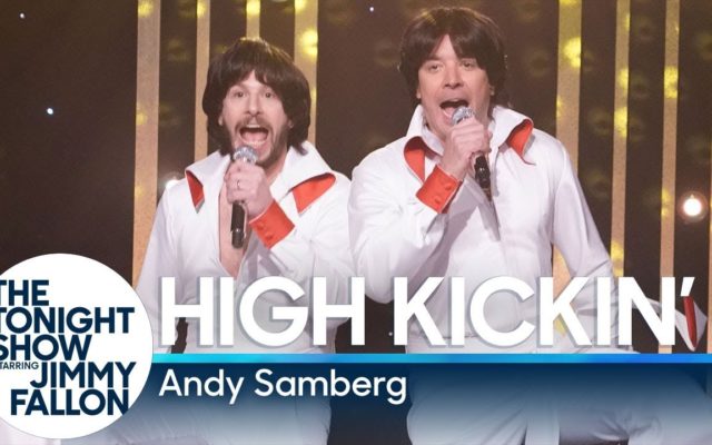 Andy Samberg And Jimmy Fallon Do A Song About Kicking