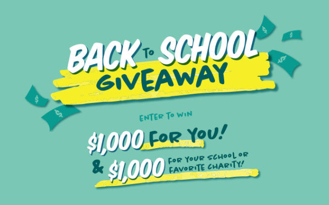 The Back To School $1,000 Bank