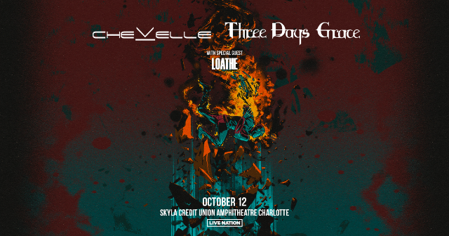 Rules For Chevelle & Three Days Grace in Charlotte Contest
