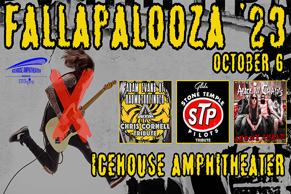 Win Your Way Into The Icehouse Amphitheater's "Fallapalooza '23!"
